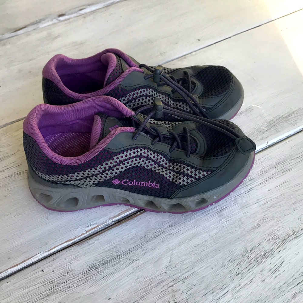 Kids Columbia breathable trail shoes